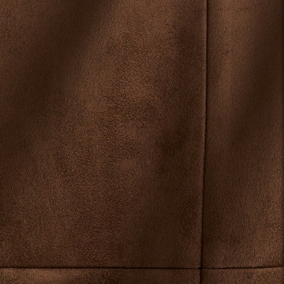 H&M Brown Pencil Skirt Knee-Length Workwear - Picture 3 of 13